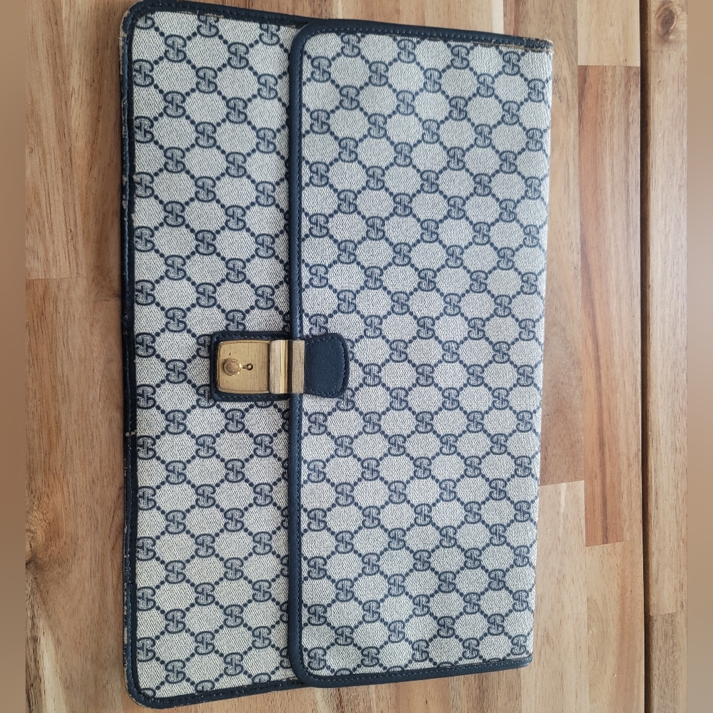 Gucci Monogram Clutch